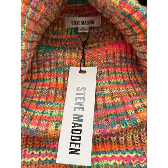 New Steve Madden Apparel Women's Gabbi  Crop Sweater  Large - Picture 5 of 7